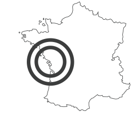 Zone d'intervention Dal'Echelle échafaudage Charente-Maritime, Vendée, Deux-Sèvres, Charente