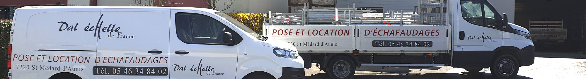 Dal'échelle entreprise d'échafaudage La Rochelle Monteurs